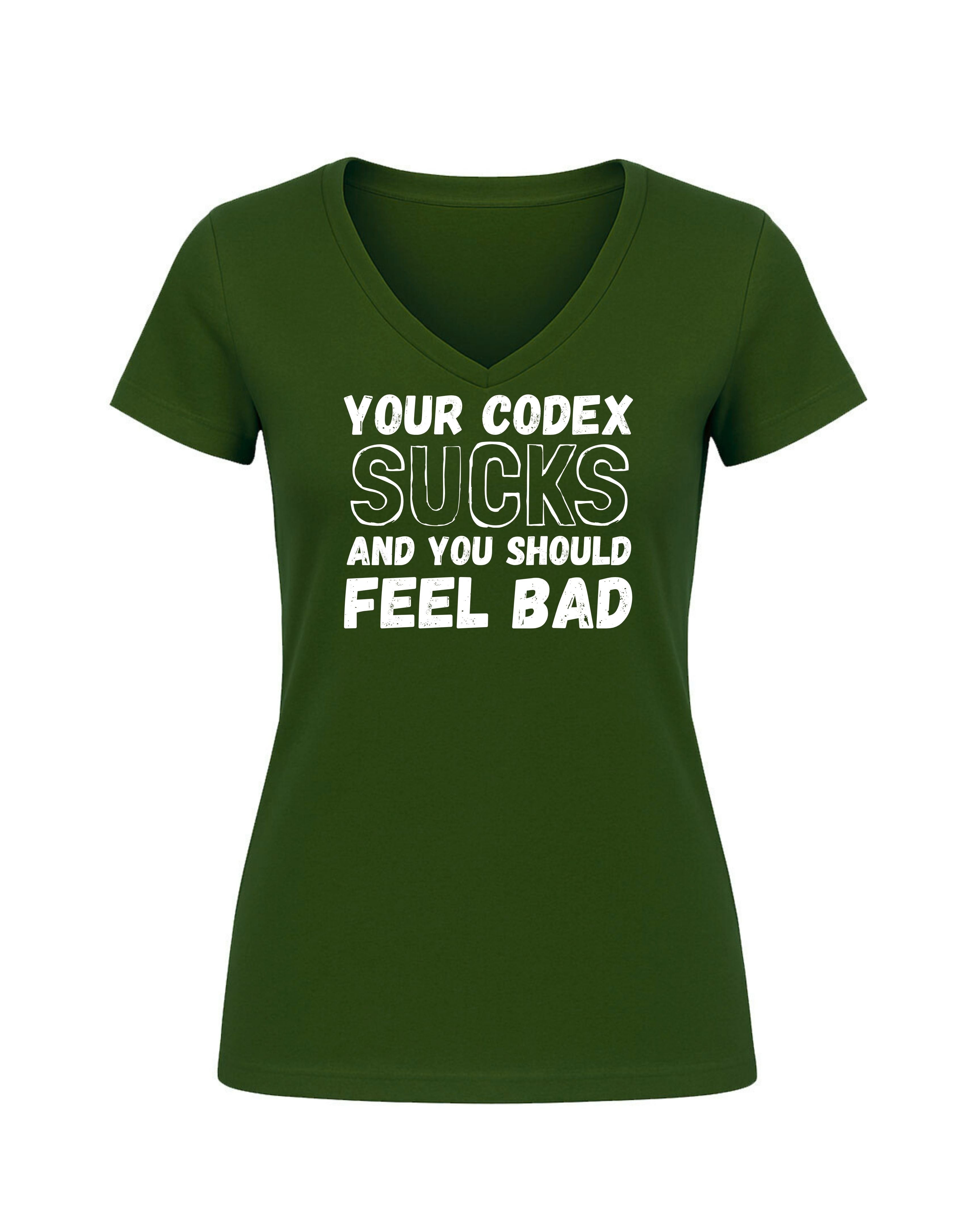 Your Codex Sucks and you should feel bad