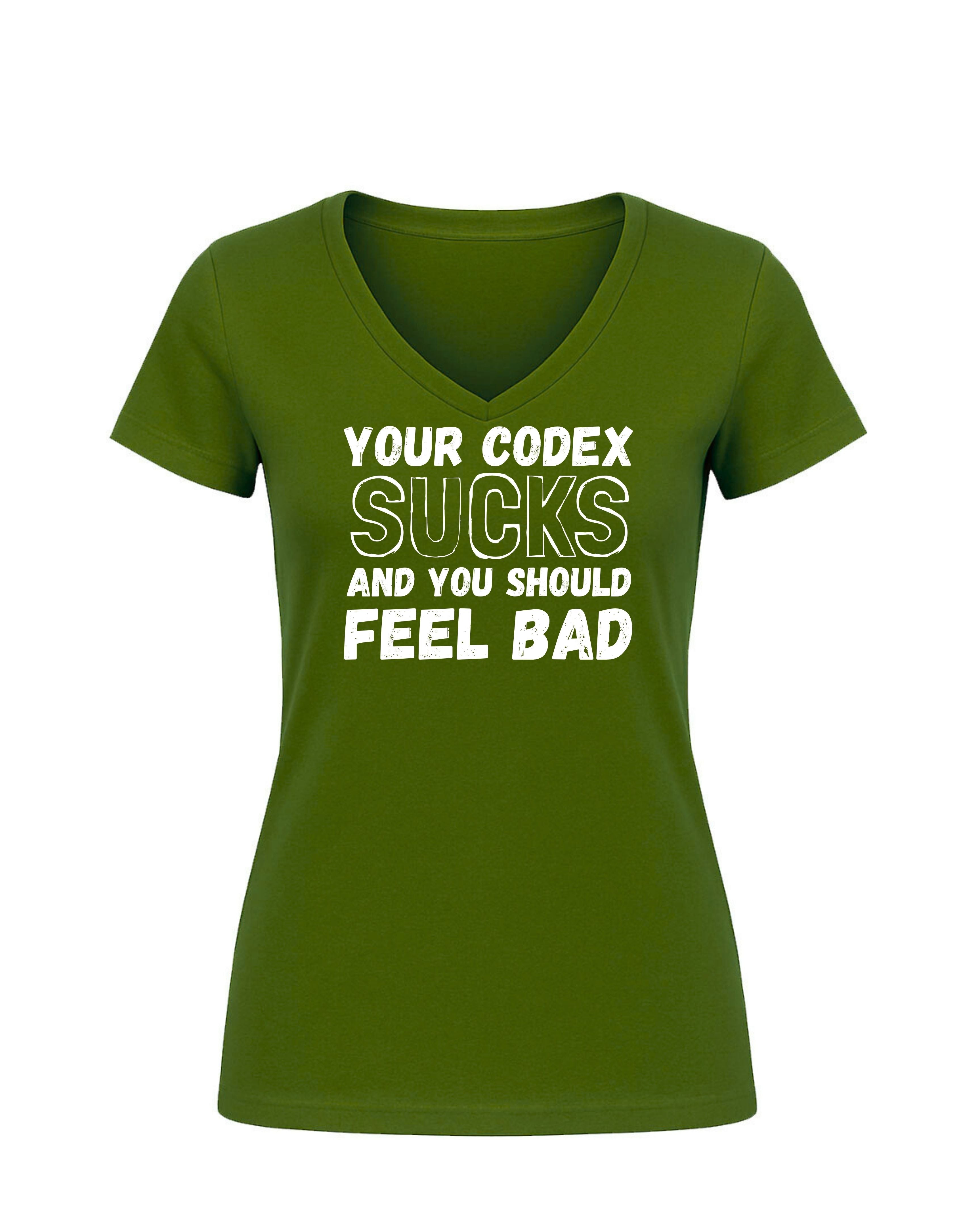 Your Codex Sucks and you should feel bad