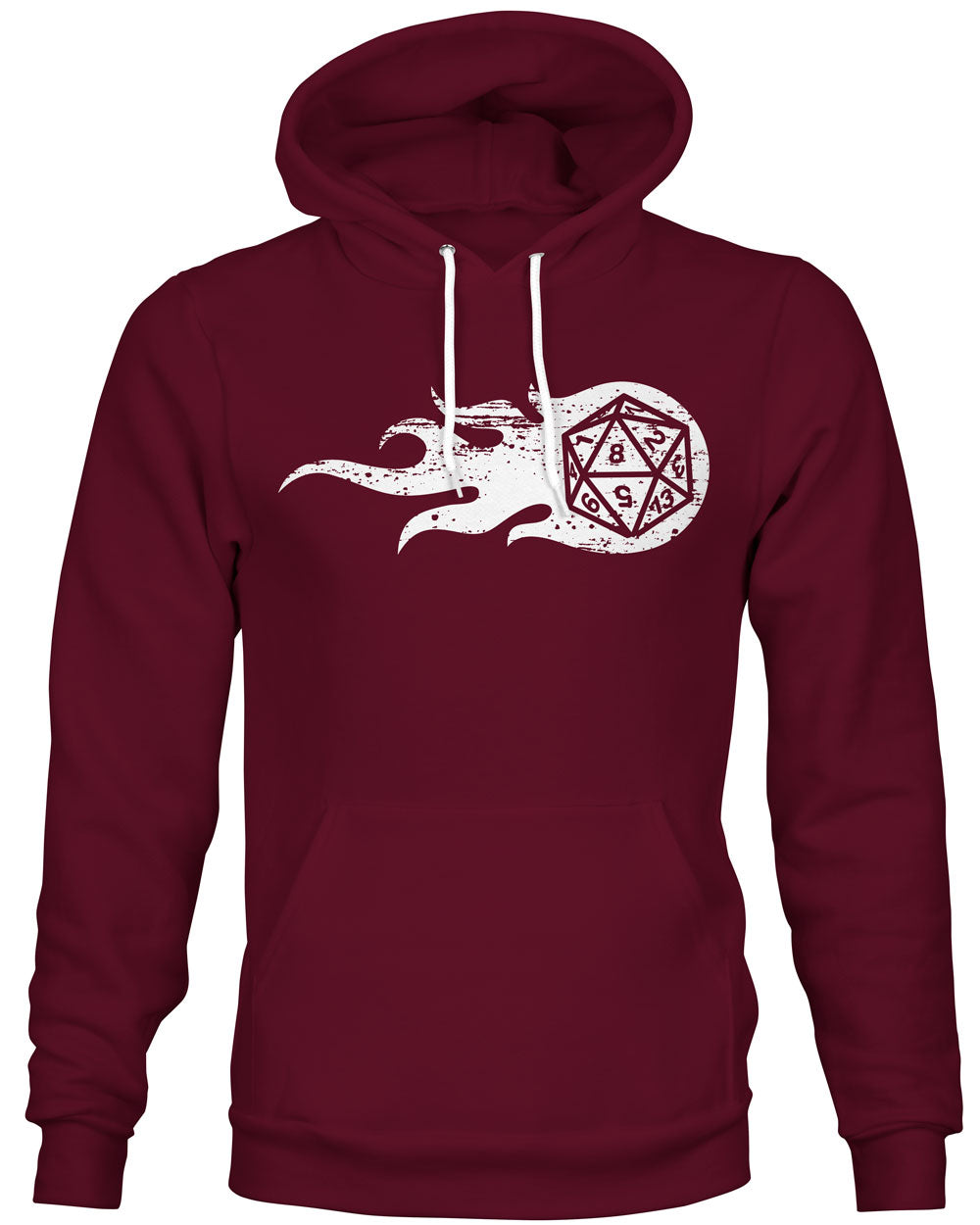 Flaming D20 - ArmorClass10.com