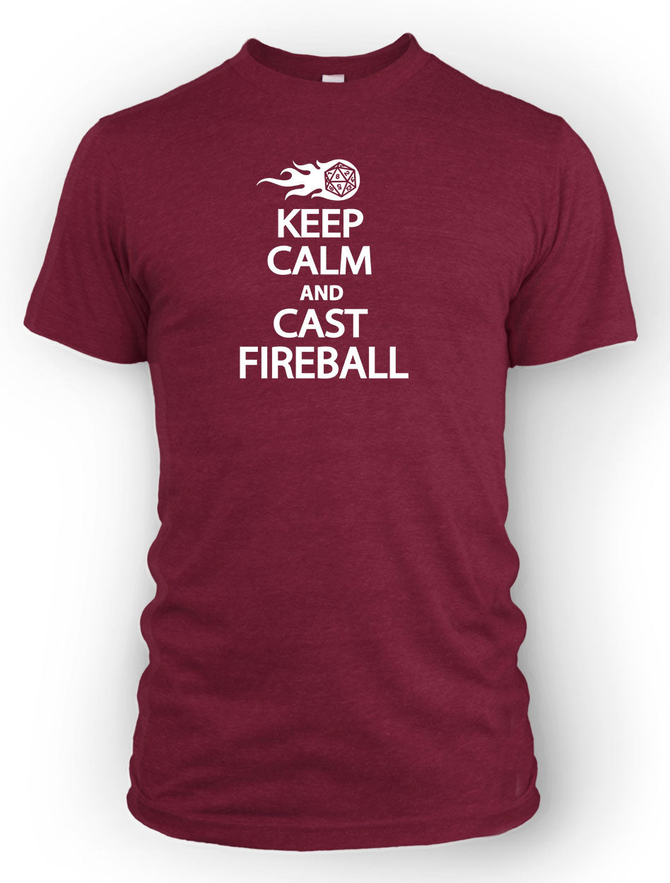 Keep Calm and Cast Fireball - ArmorClass10.com