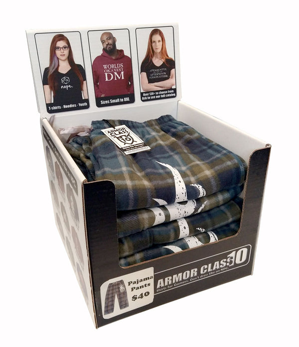 Retailer  Counter Display Box - Pajama Pants - Six Pack