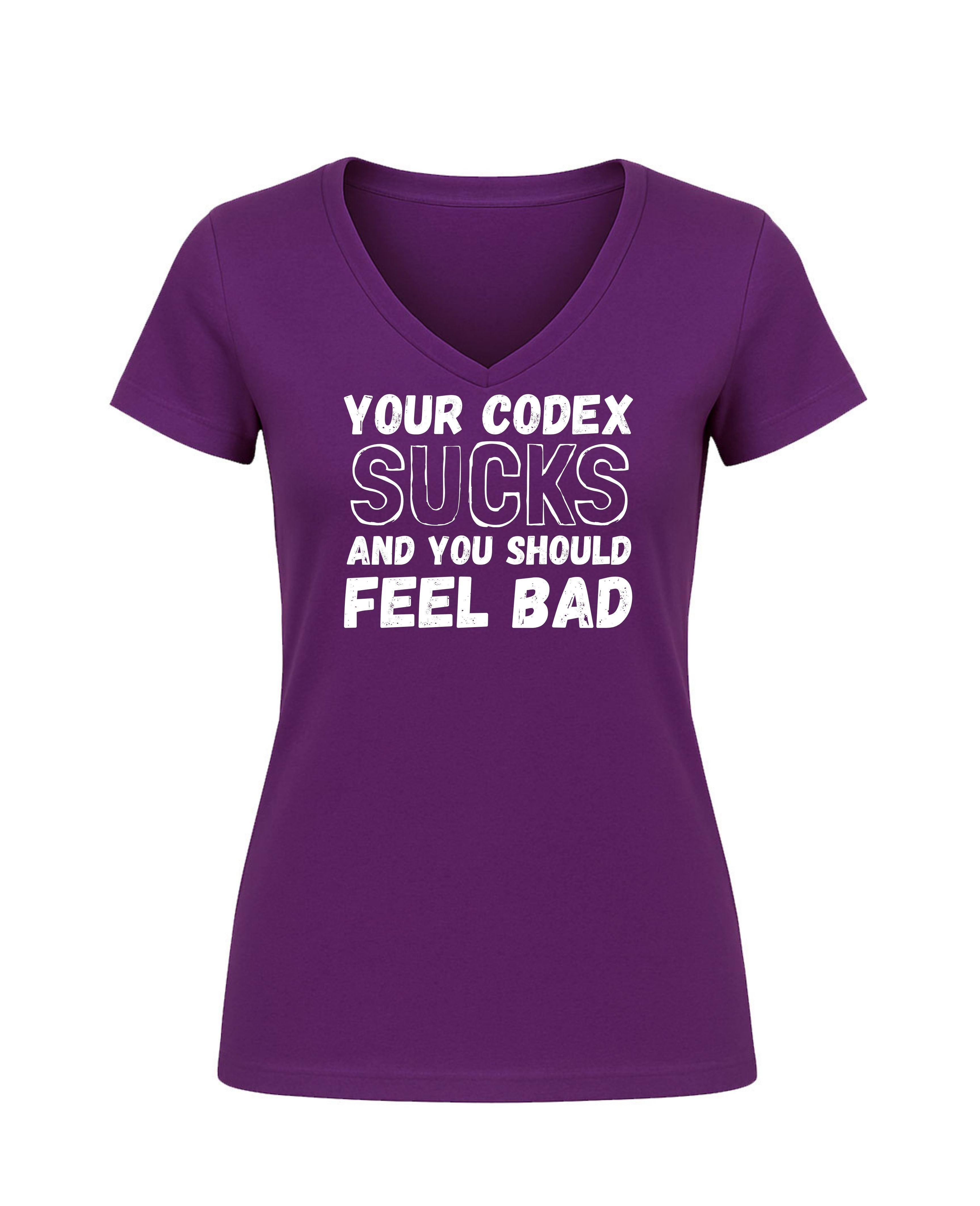 Your Codex Sucks and you should feel bad