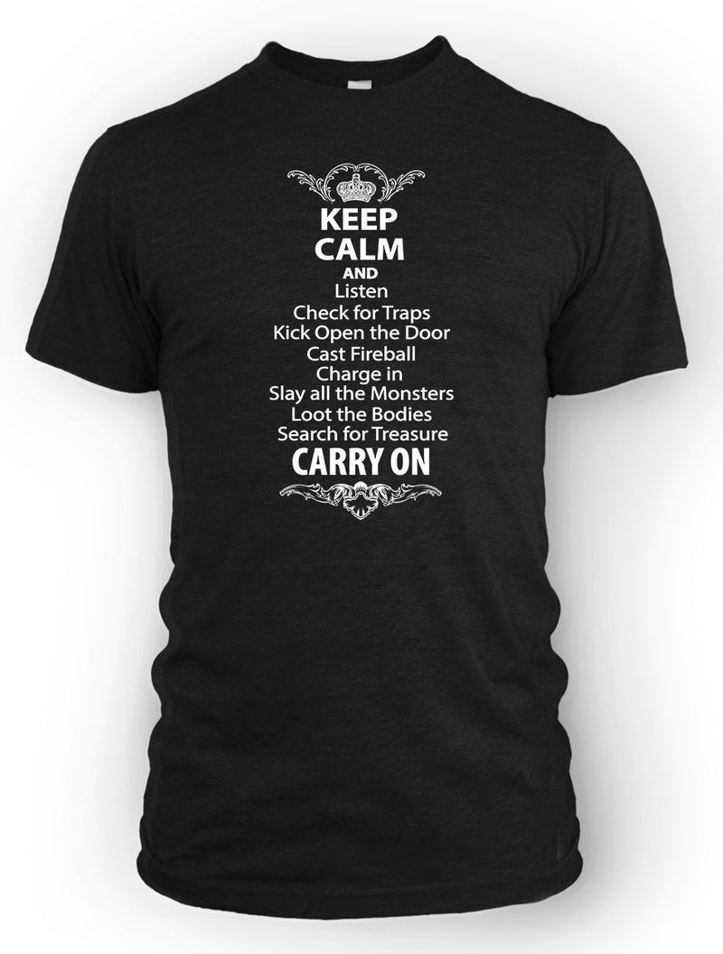 Keep Calm and Listen - ArmorClass10.com